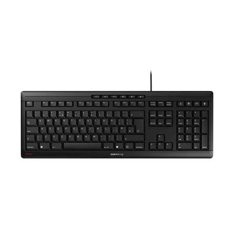 Cherry STREAM billentyűzet Black UK