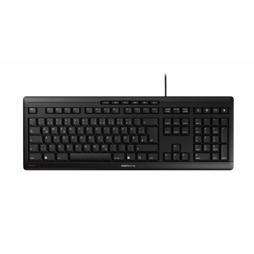 Cherry STREAM billentyűzet Black HU