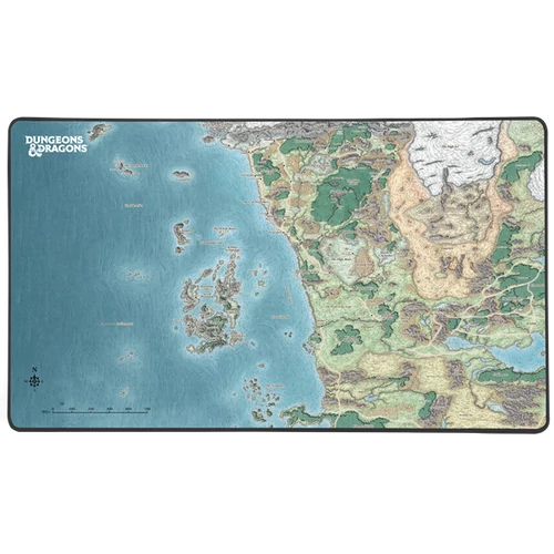 KONIX - DUNGEONS & DRAGONS "Faerun" Gaming Egérpad 800x460mm, Mintás KONIX