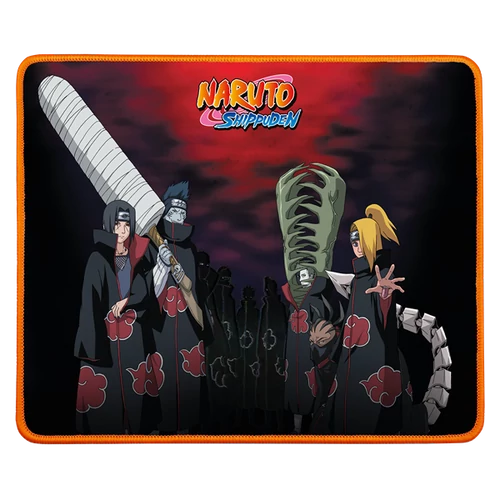 KONIX - NARUTO "Naruto & Akatsuki" Gaming Egérpad 320x270mm, Mintás