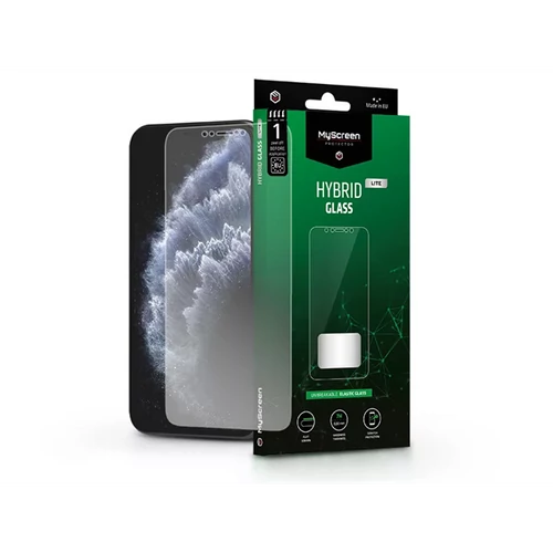 MYSCREEN PROTECTOR APPLE IPHONE X / XS / 11 PRO RUGALMAS ÜVEG KÉPERNYŐVÉDŐ FÓLIA - HYBRID GLASS LITE - TRANSPARENT TECH-PROTECT