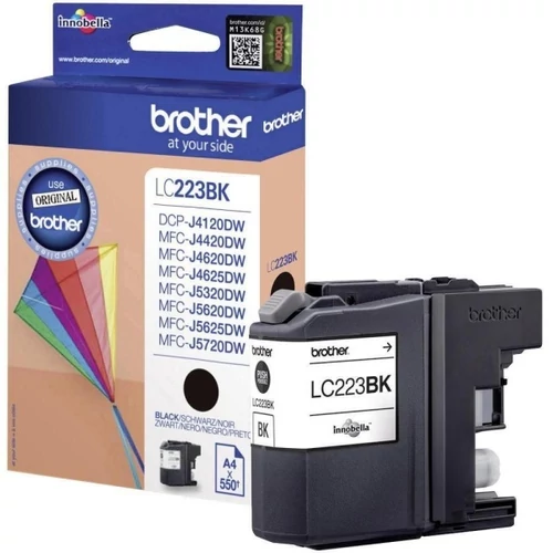 Brother patron LC223BKBP MFC-J4120DW / J4420DW / J4620DW / J5320DW / J5620DW / J5720DW, patron kit, fekete (Black) Brother