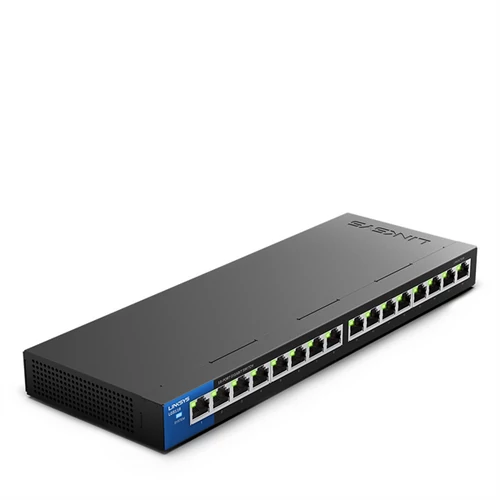LINKSYS Switch LGS116, 16x1000Mbps (16-Port Business Desktop Gigabit  Switch) Linksys
