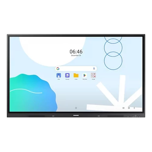 SAMSUNG 65" WAD Interaktív kijelző 12 / 7, Android 13 OS E-board SMG