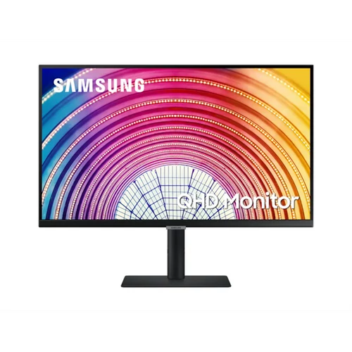 SAMSUNG IPS monitor 24" S60A, 2560x1440, 16:9, 300cd / m2, 5ms, 75Hz, 1000:1, HDR, HDMI / DP / 4xUSB, Pivot