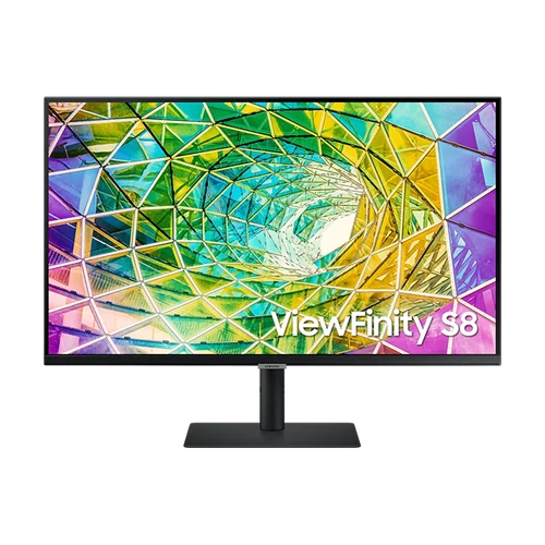 SAMSUNG IPS monitor 27" S80A, 3840x2160, 16:9, 300cd / m2, 5ms, HDMI / DisplayPort / 4xUSB, Pivot SMG