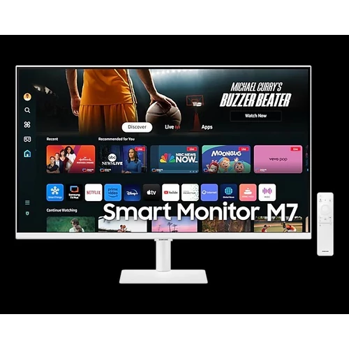 Samsung LS32DM703UUXDU 32" Smart  monitor 4K  M7 M70D