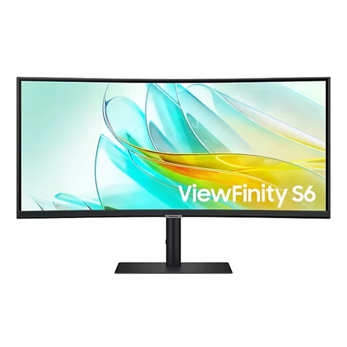 SAMSUNG Ívelt VA monitor 34" S65UC, 3440x1440, 21:9, 350cd / m2, 5ms, HDMI / DisplayPort / 3xUSB / USB-C / LAN, hangszóró SMG