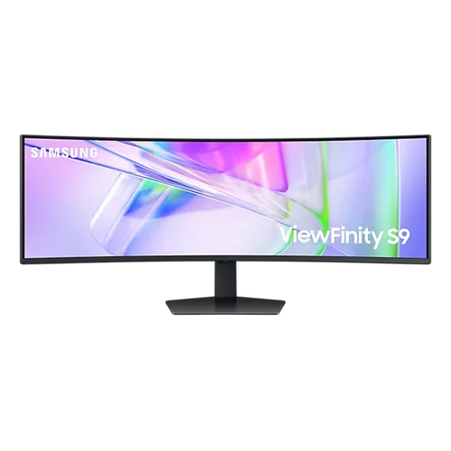 SAMSUNG Ívelt VA monitor 49" S95UC, 5120x1440, 32:9, 350cd / m2, 5ms, 2xHDMI / DisplayPort / 3xUSB / USB-C / LAN, hangszóró SMG