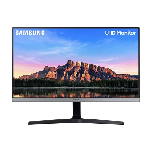 SAMSUNG IPS monitor 28" UR55, 3840x2160, 16:9, 300cd / m2, 4ms, 2xHDMI / DisplayPort SMG