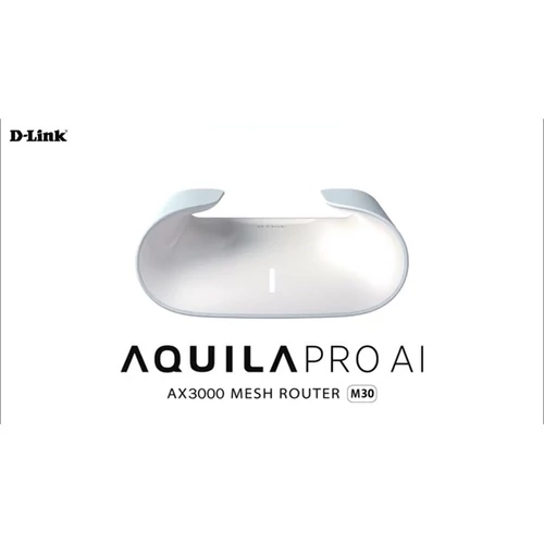 D-LINK Wireless Router Dual Band AX3000 1xWAN(1000Mbps) + 4xLAN(1000Mbps), M30 / E D-Link