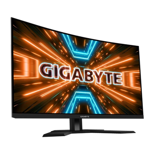 GIGABYTE Ívelt VA LED Monitor 31.5" M32QC 2560x1440, 2xHDMI / Displayport / 4xUSB Gigabyte