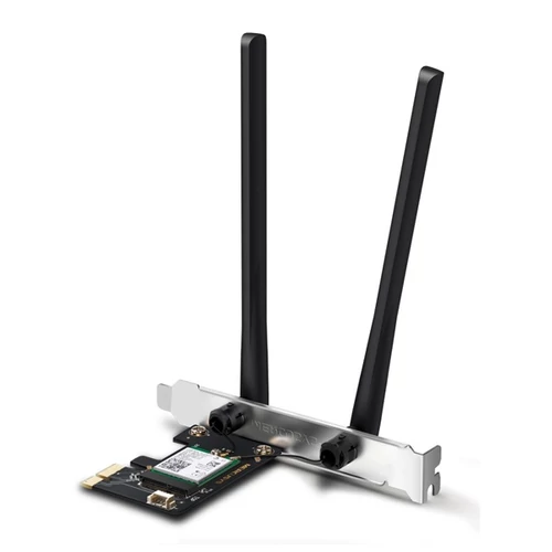 MERCUSYS Wireless Adapter PCI-Express 5.2 Dual Band AX3000 Wifi 6 Bluetooth, MA80XE TP-Link