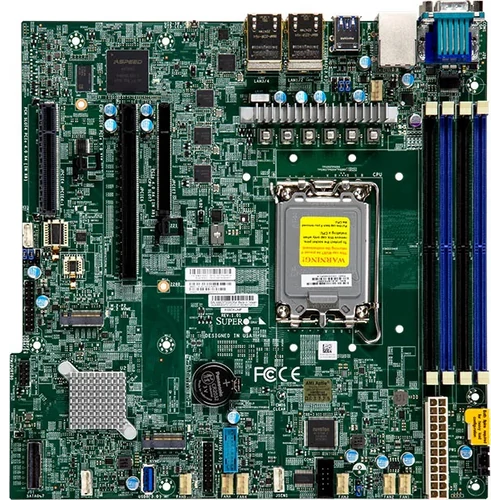 Supermicro szerver alaplap X13SCH-LN4F 1xLGA1700/4UDIMM/8SATA3/M.2/4xi210/microA