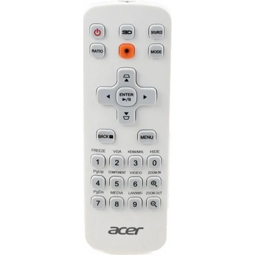ACER távirányító projektorokhoz J3 fehér Acer