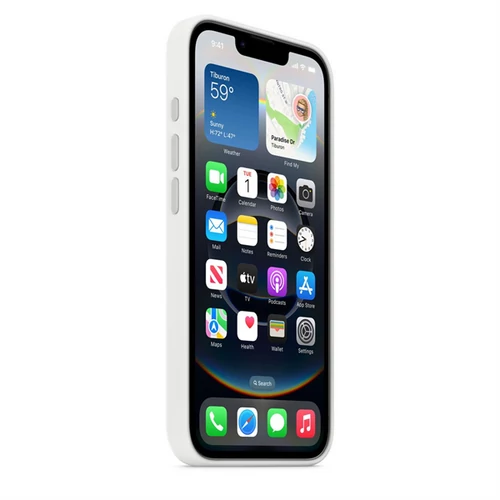 Apple iPhone 16e Silicone Case White Apple