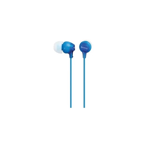 SONY MDREX15LPLI.AE, 18-22000 Hz, 16 ohm, 3.5 mm Jack, 1,2 m Vezetékes szilikonos Fülhallgató, Kék Sony