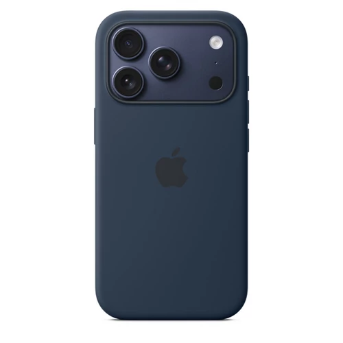 Apple iPhone 17 Pro Silicone tok, MagSafe – Midnight Apple
