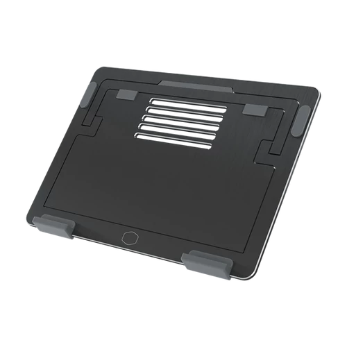 COOLER MASTER Notebook Hűtőpad + állvány ERGOSTAND AIR, Fekete (max 15")