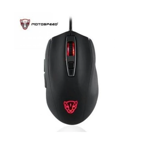MOTOSPEED Vezetékes egér optikai V60, eSport, PMW3325 Chip Genius