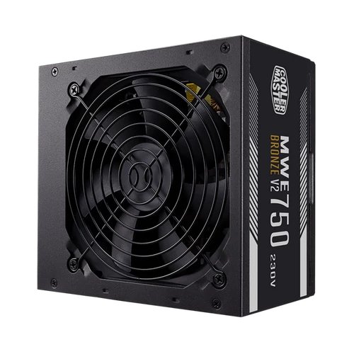 COOLER MASTER Tápegység MWE 750 BRONZE - V2, 750W, 12cm, 80+ Bronze Cooler Master