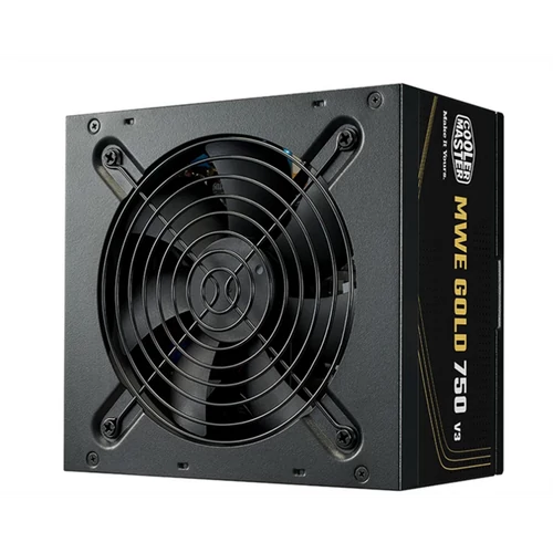 COOLER MASTER Tápegység MWE 750, 750W, 12cm, 80+ Gold Cooler Master