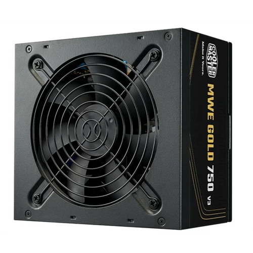 COOLER MASTER Tápegység MWE Gold V3 750W 80+ Gold ATX 3.1 EU Cooler Master