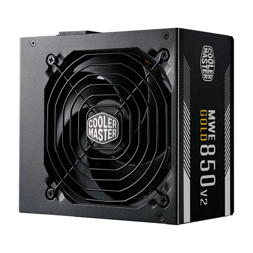 COOLER MASTER Tápegység MWE GOLD 850W, 12cm, 80+ Gold V2 Cooler Master