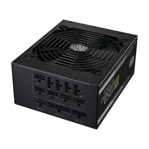 COOLER MASTER Tápegység Moduláris MWE GOLD 1050 - V2 ATX 3.0 1050W, 14cm, 80+ Gold Cooler Master