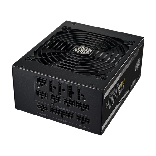 COOLER MASTER Tápegység Moduláris MWE GOLD 1250 - V2 ATX 3.0 1250W, 14cm, 80+ Gold Cooler Master