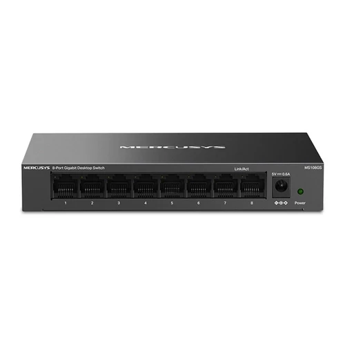 MERCUSYS Switch 8x1000Mbps, Fémházas Asztali, MS108GS TP-Link