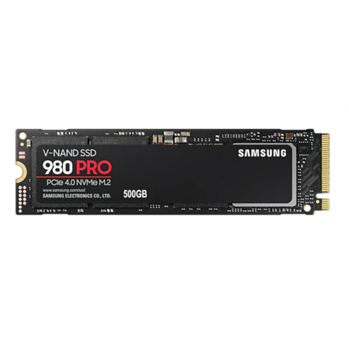 SAMSUNG 980 PRO PCle 4.0 NVMe M.2 SSD 500 GB