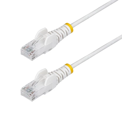 2.5M WHITE SLIM CAT6 CABLE .