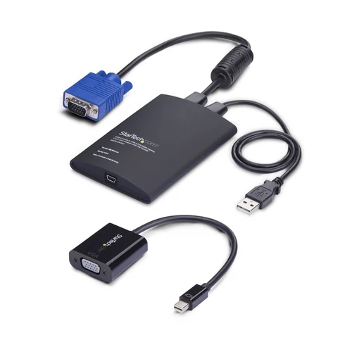 VGA/MDP CRASH CART ADAPTER -VGA/MINI DISPLAYPORT KVM CONSOL
