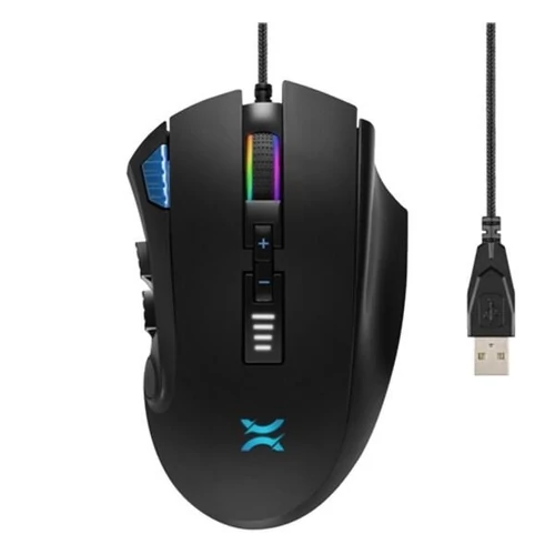 NOXO Nightmare vezetékes Gaming egér 5000dpi, RGB AVAX