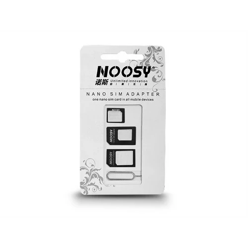 NOOSY NANO ÉS MICRO SIM-KÁRTYA ADAPTER (3 IN 1) KISZEDŐ SZERSZÁMMAL HAFFNER