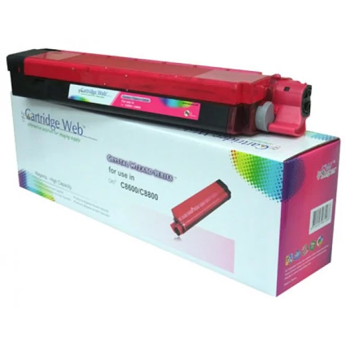 OKI C8600/C8800 Cartridge Magenta 6K (New Build) CartridgeWeb