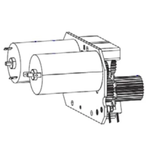 KIT RIBBON DRIVE SYSTEM CONVERS TO NEW DESIGN ZE500 RH SERIES