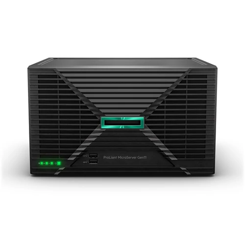 HPE torony szerver ProLiant MicroServer Gen11, Xeon-G G7400 Dual-Core 3.7GHz, 1x16GB, 1x1TB HDD, 1NHP, VROC, 1x180W HP