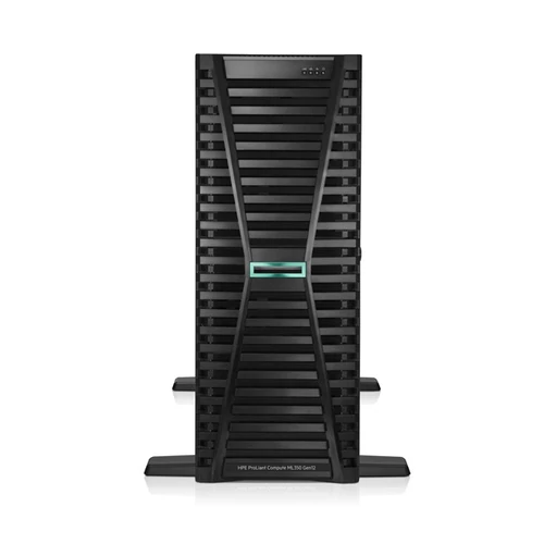 HPE torony szerver ProLiant ML350 Gen12, Xeon 16C 6515P 2.3GHz, 1x64GB, 2x480GB SSD 8xSFF, MR408i-o, 2x1000W HP