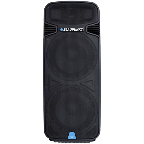 BLAUPUNKT PA25 Bluetooth hangszóró, RMS, FM, AUX, 1 db mikrofon, 1900W, Fekete (RTVBLAS003) Blaupunkt