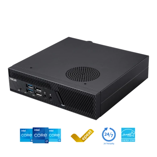 ASUS ExpertCenter miniPC PB63, Intel Core i3-14100, HDMI, DP, WIFI, USB 2.0, USB 3.2, USB Type-C ASUS MON