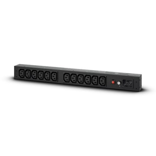 CYBERPOWER PDU Basic RACK 16A (12 aljzat), (in)IEC-320 C20 & (out)IEC-320 C13 CyberPower