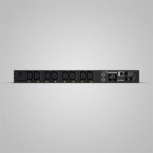 CYBERPOWER PDU, switched RACK, 1U, 12A (UL) 10A (CE). 8x C13 CyberPower