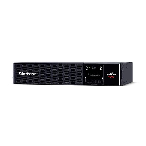 CYBERPOWER UPS PR1000ERT2U (10xIEC C13) 1000VA 1000W 230V RACK szünetmentes tápegység + USB LINE-INTERAKTÍV CyberPower