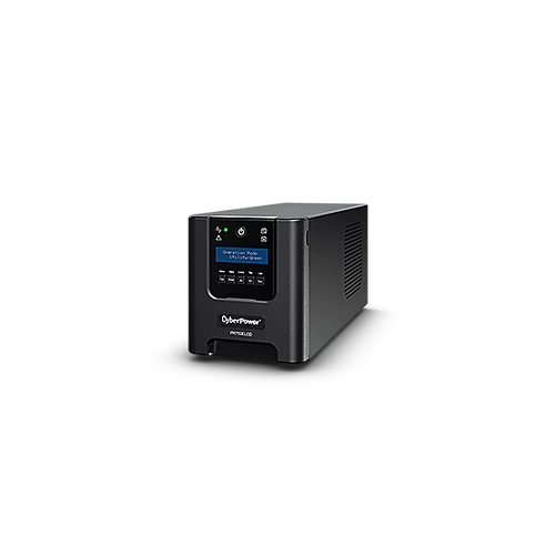 CYBERPOWER UPS PR750ELCD (6xIEC320) 750VA 675W 230V szünetmentes tápegység + USB LINE-INTERACTIVE