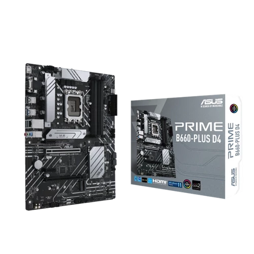 ASUS Alaplap S1700 PRIME B660-PLUS D4 INTEL B660, ATX