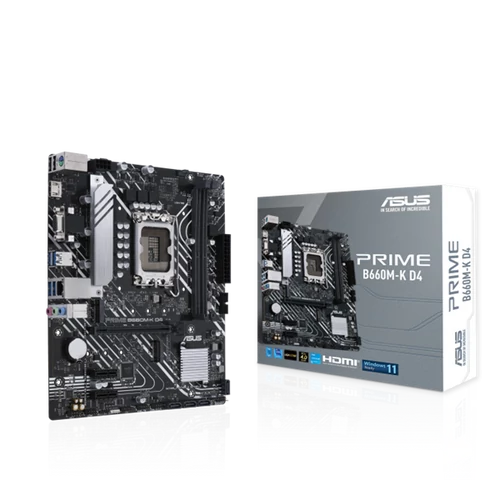 ASUS Alaplap S1700 PRIME B660M-K D4 INTEL B660, mATX