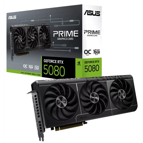 ASUS Videokártya PCI-Ex16x nVIDIA RTX 5080 16GB DDR7 OC ASUS PCC