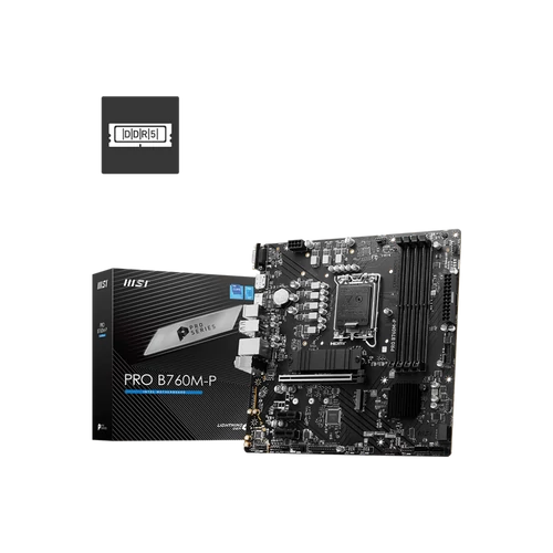 MSI LGA1700 PRO B760M-P alaplap